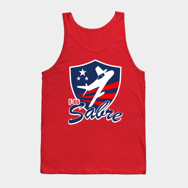 F-86 Sabre Tank Top by TCP